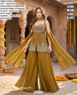 Stylish Wedding Wear Palazzo Suit For Women