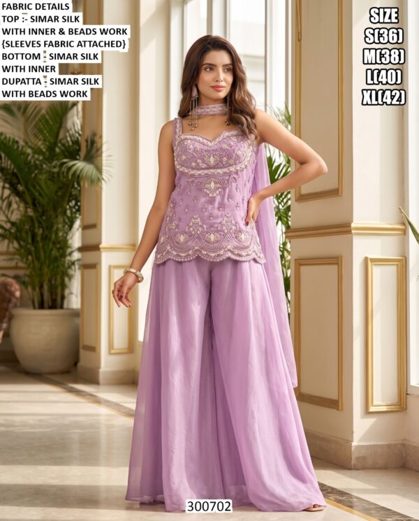 Premium Embroidered Three Piece Outfit For Women