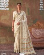 Traditional Zari Woven Wedding Wear Saree
