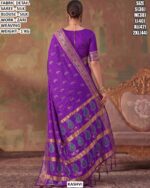 Traditional Zari Woven Wedding Wear Saree