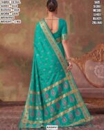 Traditional Zari Woven Wedding Wear Saree