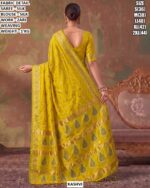 Traditional Zari Woven Wedding Wear Saree