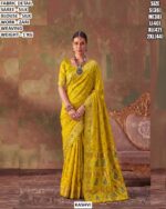 Traditional Zari Woven Wedding Wear Saree