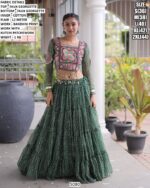 Kutchi Embroidery Lehenga For Wedding And Navratri