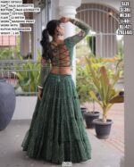 Kutchi Embroidery Lehenga For Wedding And Navratri