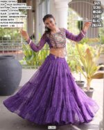 Kutchi Embroidery Lehenga For Wedding And Navratri