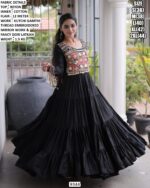 Stylish Navratri Wear Long Anarkali Dress For Women