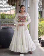 Stylish Navratri Wear Long Anarkali Dress For Women