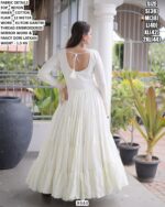 Stylish Navratri Wear Long Anarkali Dress For Women