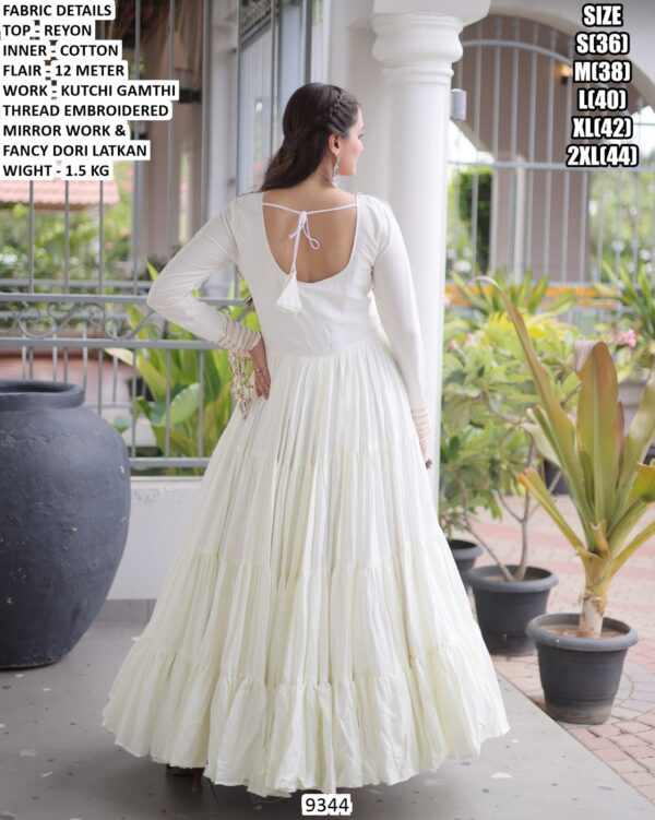 Stylish Navratri Wear Long Anarkali Dress For Women