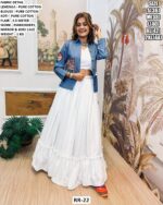 Designer Mirror Work Jacket Lehenga Choli