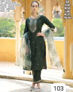 Elegant Straight Kurta Set With Matching Bottom