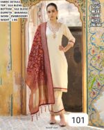 Elegant Straight Kurta Set With Matching Bottom