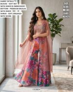 Latest Festive Wear Palazzo Suit With Dupatta