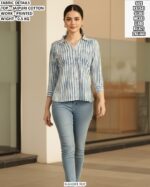Stylish Floral Print Peplum Top For Women
