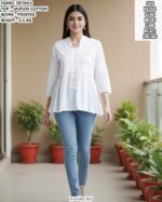 Stylish Floral Print Peplum Top For Women