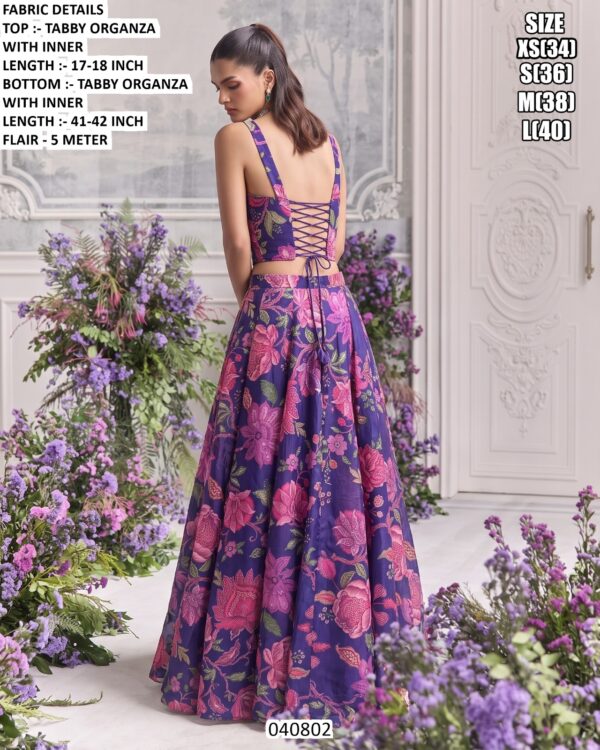 Stylish Strappy Crop Top With Flared Maxi Skirt