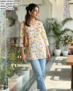 Comfortable Cotton Tunic Kurti For Women
