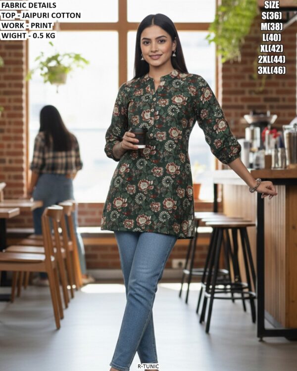 Comfortable Cotton Tunic Kurti For Women