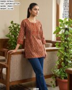 Comfortable Cotton Tunic Kurti For Women