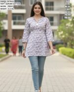 Comfortable Cotton Tunic Kurti For Women