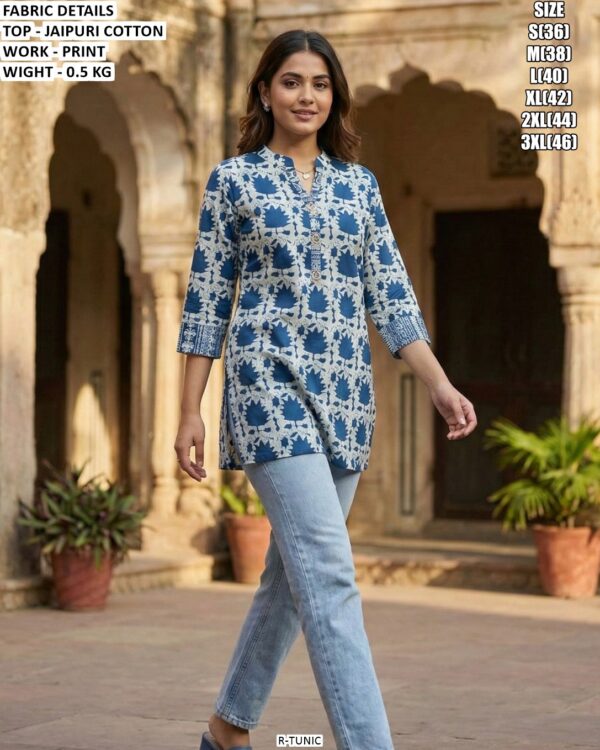 Comfortable Cotton Tunic Kurti For Women