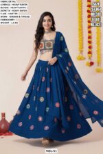 Women’s Traditional Garba Lehenga With Dupatta
