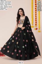 Women’s Traditional Garba Lehenga With Dupatta