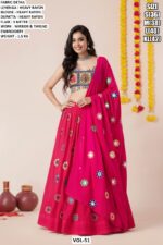 Women’s Traditional Garba Lehenga With Dupatta