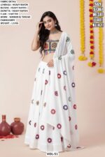 Women’s Traditional Garba Lehenga With Dupatta