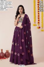 Women’s Traditional Garba Lehenga With Dupatta
