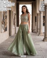 Salsa Silk Palazzo Set For Women