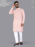 Men’s Lucknowi Chikankari Kurta Pajama Set