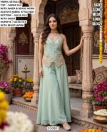 Elegant Occasion Wear Palazzo Suit For Women