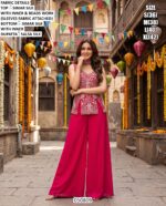 Elegant Occasion Wear Palazzo Suit For Women