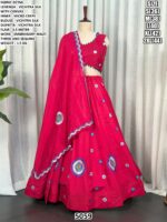 Festive Wear Embroidered Silk Lehenga For Women