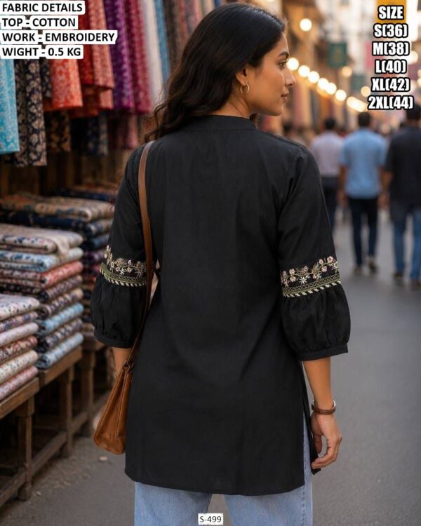 Casual Wear Short Cotton Kurti For Women