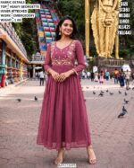 Festive Wear Georgette Anarkali Gown For Women