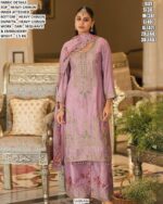 Pakistani Style Chinon Palazzo Suit For Women