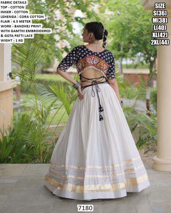 Navratri Special Bandhej Print Lehenga Choli