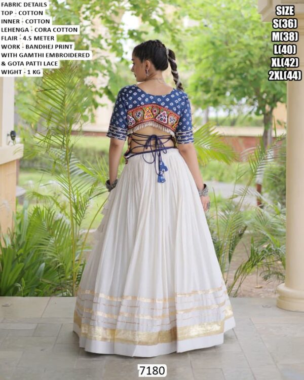 Navratri Special Bandhej Print Lehenga Choli