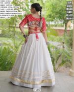 Navratri Special Bandhej Print Lehenga Choli