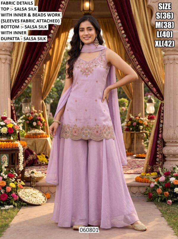 Traditional Designer Palazzo Dress For Women