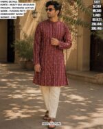 Men’s Heavy Silk Jacquard Kurta Pajama Set