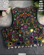 Designer Gamthi Embroidered Blouse For Women