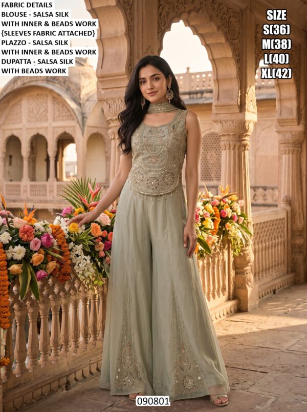 Modern Festive Wear Outfit For Women