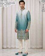 Men’s Designer Embroidery Kurta Pajama Set