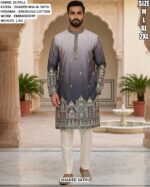 Men’s Designer Embroidery Kurta Pajama Set