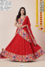 Navratri Special Rayon Lehenga With Dupatta