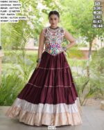 Navratri Special Kutchi Work Lehenga Outfit